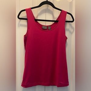 Additions by Chico’s dark pink top